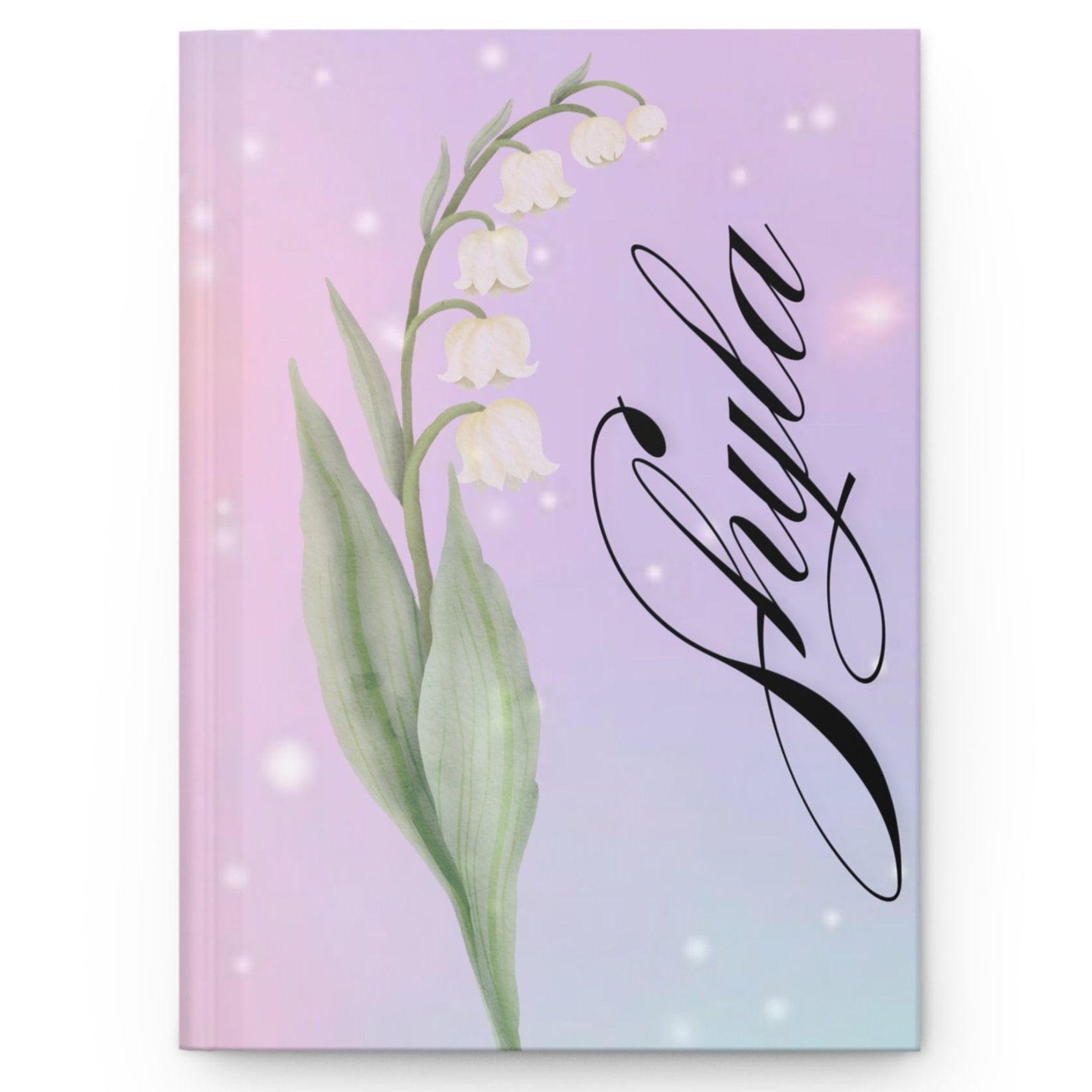 Birth Flower Custom Journal Paper products