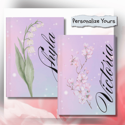 Birth Flower Custom Journal Paper products