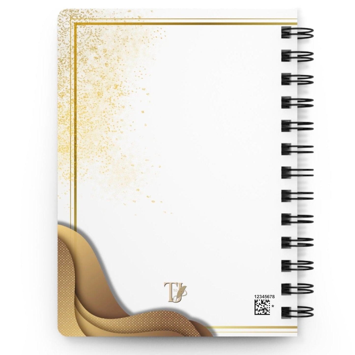 Golden Grace Journal | Prov 3:5-7 Paper products