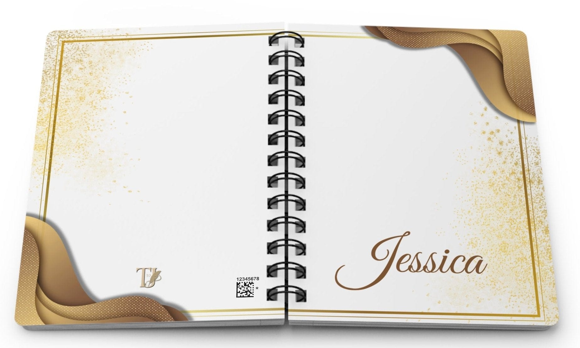 Golden Grace Journal | Prov 3:5-7 Paper products