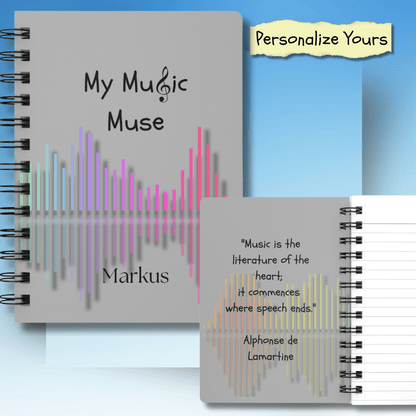 Music Muse Journal Paper products