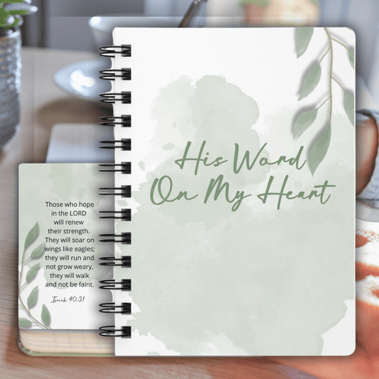 On My Heart Journal | Isaiah 40:31 Paper products