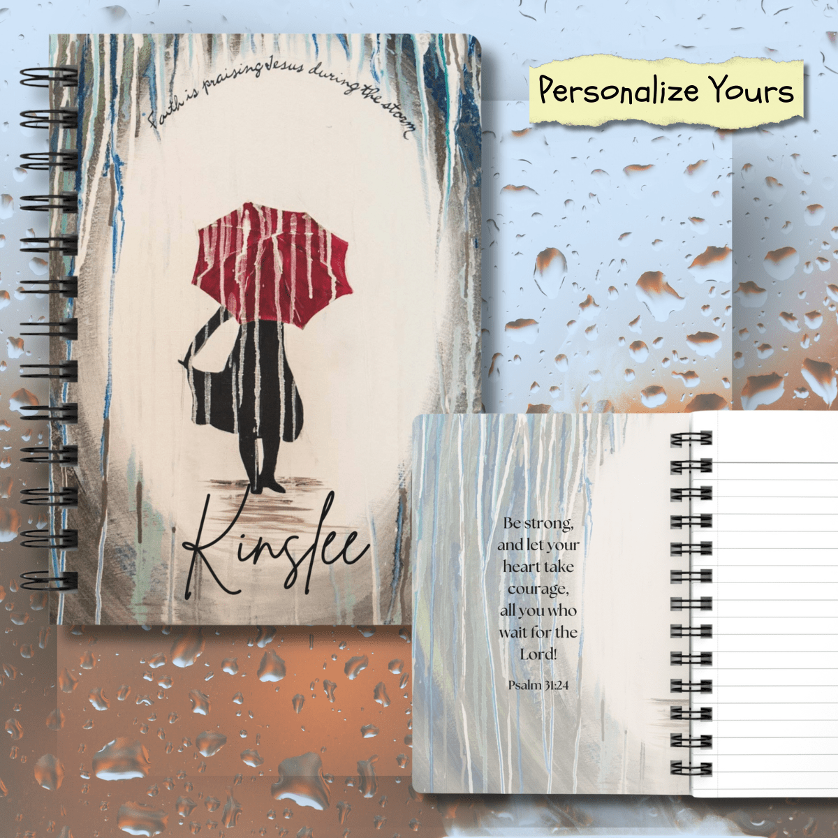 Strength in the Rain Journal | Prov 31 Paper products