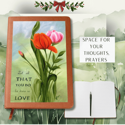 Tulips and Love Journal Jewelry